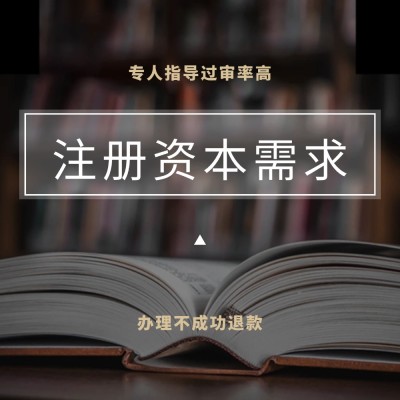 注册资本需求